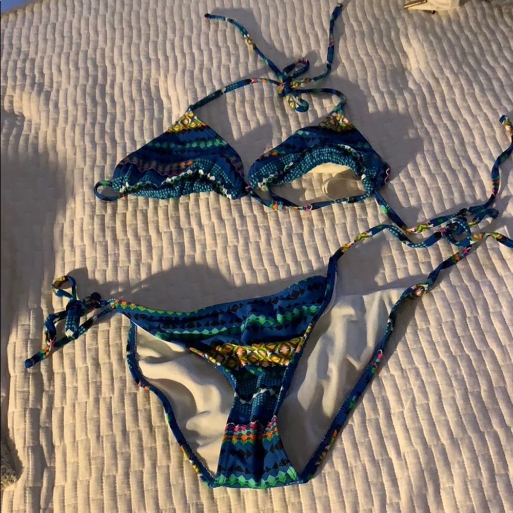 Forever 21 tribal bikini set